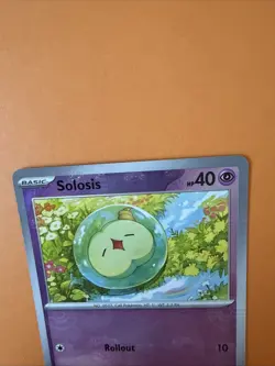 Solosis (Master Ball Pattern) Common - Pokemon Black Bolt 037/086 NM - Image 4