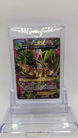 NM! Mega M Sceptile EX (85/98) XY Ancient Origins Full Art Pokemon Card! - Image 1