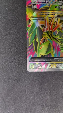 NM! Mega M Sceptile EX (85/98) XY Ancient Origins Full Art Pokemon Card! - Image 5
