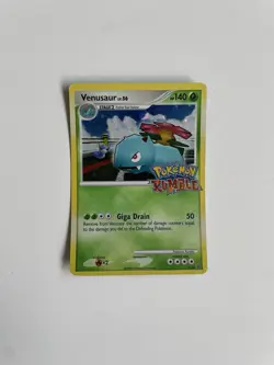 2009 Pokemon, Pokemon Rumble, # 1/16 Venusaur LV. 56, Promo-Holographic and Rare - Image 1