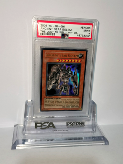 Ancient Gear Golem tlm-en006 Ultra Rare MINT - PSA 9 Yu-Gi-Oh! - Image 1