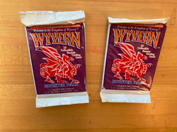 2 Extremely Rare Wyvern CCG PREMIERE Limited Edition 15 Card Packs 1994 US Games - Image 1