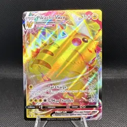 Pokemon Pikachu VMAX SWSH286 Promo Full Art Holo Sword & Shield English Card - Image 1