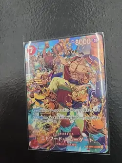 Edward Newgate SP ST15-002 SR Royal Blood One Piece Card Game Japanese Edition - Image 1