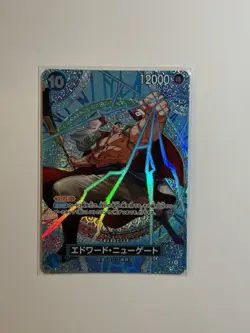 One Piece CCG Edward Newgate Foil Card OP13-042 Super Rare Japanese NM - Image 1