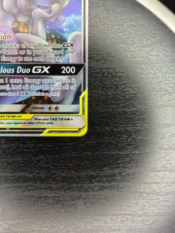 Pokemon Mewtwo and Mew Tag Team GX Sun Moon SM191 Holo Promo Card NM - 1 - Image 5