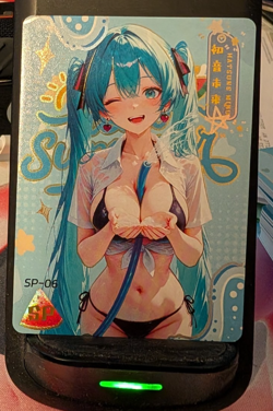 Hatsune Miku SP-06 Femme Fatale Goddess Story Anime Waifu Card - Image 1