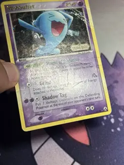 Wobbuffet 28/92 Ex Legend Maker Reverse Holo Foil Stamped Pokemon Card DMG - Image 5