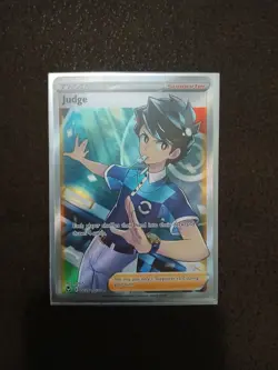 Judge - TG25/TG30 - Pokemon Silver Tempest Trainer Gallery Holo Card - Image 1
