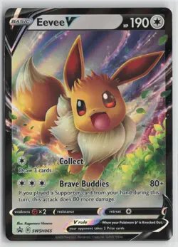 Eevee V - Promo SWSH: Sword & Shield Promo Cards SWSH065 NM - Image 1