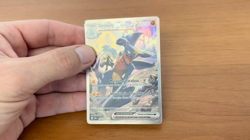Cynthia's Garchomp EX 232/182 Destined Rivals Pokemon Brazil Pack Fresh Card NM+ - Image 2
