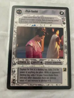 Decipher Star Wars CCG Coruscant PHYLO GANDISH Card NEVER PLAYED - Image 1