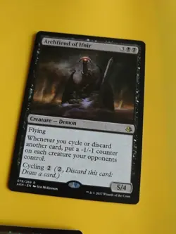 Archfiend of Ifnir x2 1 is foil Rare Demon Magic the Gathering 2 Card Amonkhet - Image 4