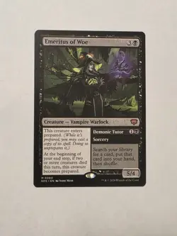 1x Emeritus Of Woe - Secrets Of Strixhaven - Near Mint - MTG - Image 1