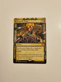 Demonic Tutor - NM - STA STX Strixhaven Mystical Archives 027/063 - MTG Magic - Image 1