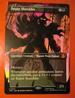 MTG, SUPER SHREDDER, 0217, MYTHIC, NM, TMT, REGULAR FINISH, BORDERLESS - Image 1