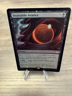 Magic the Gathering MTG Insatiable Avarice Foil Near Mint - Image 1