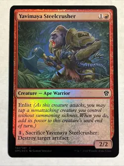 Yavimaya Steelcrusher Dominaria United Foil - Image 1