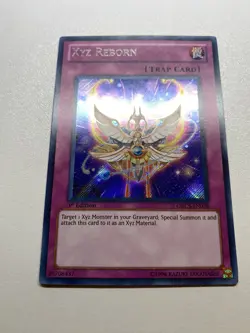 Yugioh Xyz Reborn 1st Edition Secret Rare ORCS-EN076 LP - Image 1