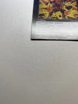 Yugioh Number 61: Volcasaurus 1st Edition Ultr Rare ZTIN-EN002 MP - Image 3