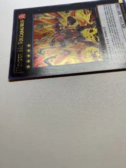Yugioh Number 61: Volcasaurus 1st Edition Ultr Rare ZTIN-EN002 MP - Image 5