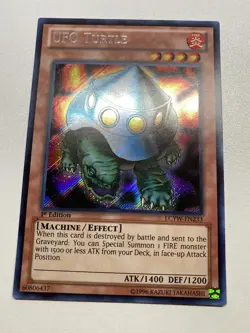 Yugioh UFO Turtle 1st Edition Secret Rare LCYW-EN233 MP - Image 1
