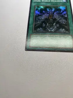 Yugioh Dark World Dealings 1st Edition Super Rare STON-EN038 HP - Image 3