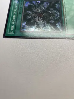 Yugioh Dark World Dealings 1st Edition Super Rare STON-EN038 HP - Image 5
