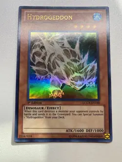 Yu-Gi-Oh! HYDROGEDDON Ultra Rare 1st Edition LCGX-EN190 MP - Image 1