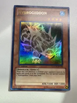 Yu-Gi-Oh! HYDROGEDDON Ultra Rare 1st Edition LCGX-EN190 MP - Image 1