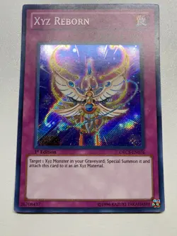 Yugioh Xyz Reborn 1st Edition Secret Rare ORCS-EN076 MP - Image 1