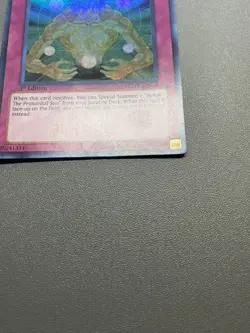 Yu-Gi-Oh! Macro Cosmos Ultra Rare 1st Edition LCGX-EN218 HP - Image 2