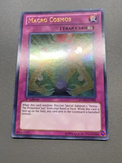 Yugioh Macro Cosmos Ultra Rare 1st EDITION RYMP-EN082 HP - Image 1