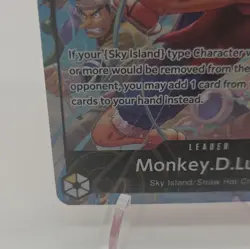 Bandai One Piece Monkey D. Luffy OP15-098 Leader Alt Art Foil English 5000 - Image 5