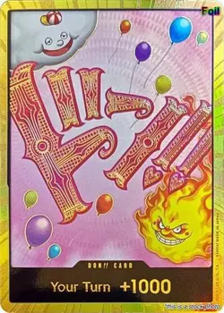 DON!! Card (Big Mom) (Gold) [PRB-01 - ] - NM [Foil] TCG One Piece - Image 1
