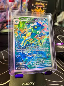 Frogadier Illustration Rare #089 Pokemon TCG ME: Chaos Rising Full Art NM Card! - Image 1