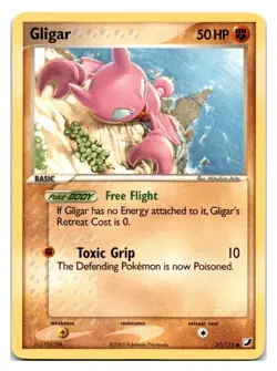 Pokemon Gligar 57/115 EX Unseen Forces EXC BUY 2 CARDS GET 1 FREE!! - Image 1