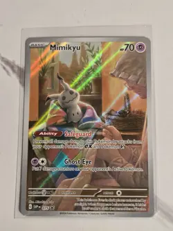 Mimikyu Pokemon Card Lot - 4 Holo Promo Cards EX, V, Delta Species, English - Image 1