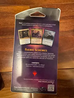 Wizards Of The Coast MTG: Throne of Eldraine Faerie Schemes and Brawl Deck (NEW) 630509829798 - Image 2