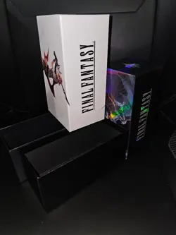 Two Final Fantasy MtG Gift & Regular EMPTY Storage Boxes - Bundle Foil Magic - Image 2