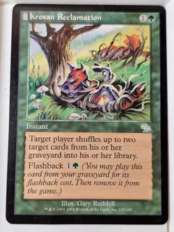 Krosan Reclamation - Judgment - Magic the Gathering MTG Nice! - Image 1