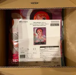 ONE PIECE Card Game Official Playmat Whole Cake Island Arc w/ Nami Promo Leader - Image 1