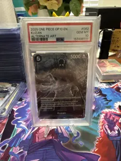 One Piece- Kuzan AA OP10-082 Psa 10 - Image 1