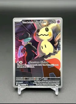 Team Rocket's Mimikyu 238/217 IR Ascended Heroes Pokemon Card NM - Image 1