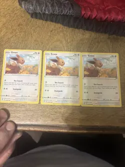 Pokemon Eevee TCG Evolving Skies Card 125/203 Regular Common - Image 1