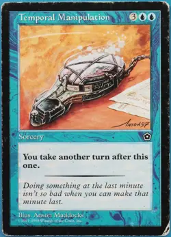 Temporal Manipulation Portal Second Age VHP/DAMAGED CARD (518707) ABUGames - Image 1