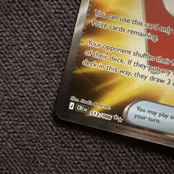 Special Red Card 113/086 Me04: Chaos Rising Holo Pokemon Card English 2026 - Image 2