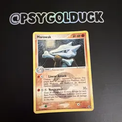 Marowak (7/112) EX Fire Red & Leaf Green Reverse Holo Pokemon Card B24 - Image 1
