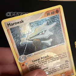 Marowak (7/112) EX Fire Red & Leaf Green Reverse Holo Pokemon Card B24 - Image 4