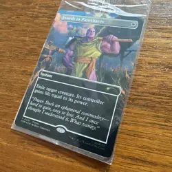 Magic the Gathering Thanos Swords to Plowshares PSA Magazine Promo Card Sealed - Image 3